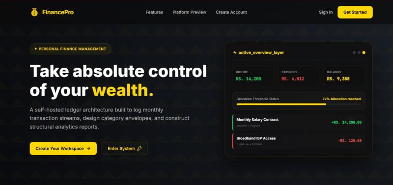 FINANCE-PRO Preview